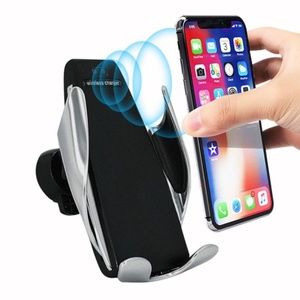 Smart Sensor Wireless Fast Charger Car Mount